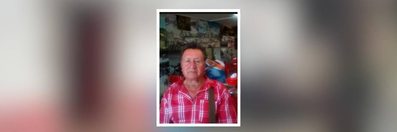 Rafael Toro, de 73 años, se encontraba en una cantera de la vereda La Argentina, en Támesis, cuando ocurrió el sismo. FOTO: CORTESÍA 