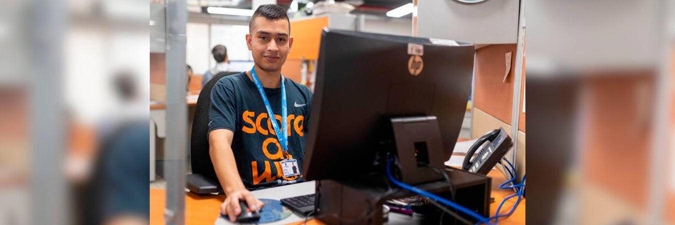 En el primer semestre de este año, la Alcaldía cuenta con 209 practicantes y para el segundo semestre se esperan 181. /FOTO: ALCALDÍA DE MEDELLÍN