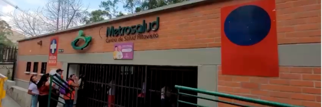 Centro de salud Altavista. /FOTO: TOMADA DE VIDEO 