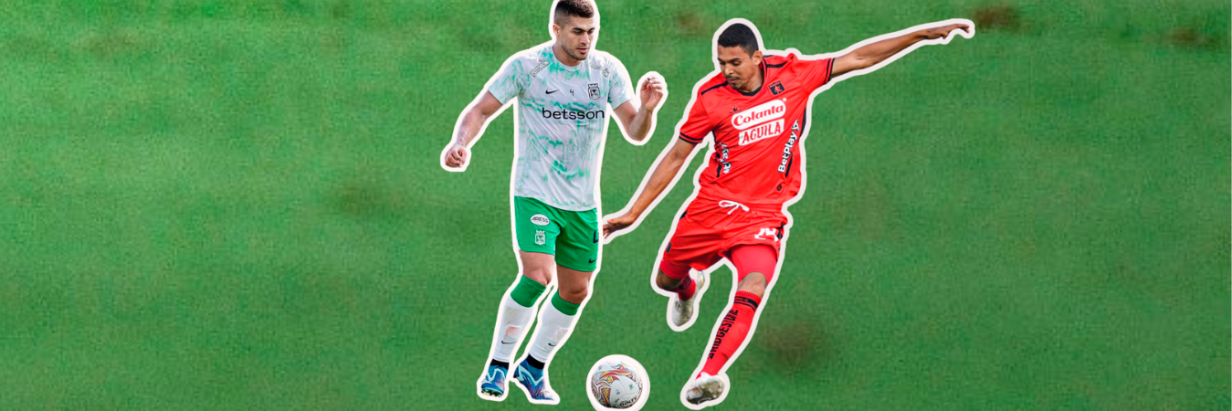 Carlos Sierra (izq.) y Daniel Bocanegra (der.) antes vistieron la camiseta de América y Nacional, respectivamente. /FOTOS: @carlosjsl4 Y @AmericadeCali