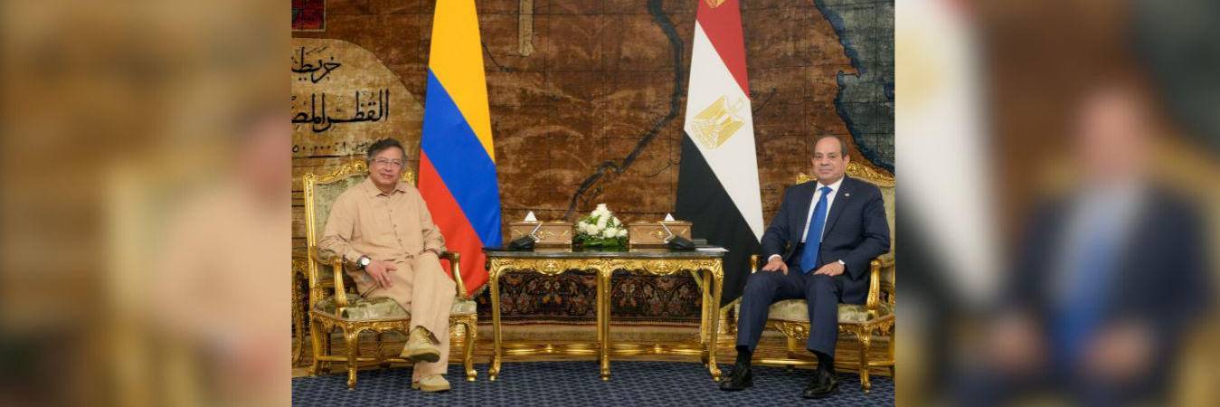 Petro aseguró que Colombia pondrá recursos para reconstruir Gaza. /FOTO: PRESIDENCIA DE LA REPÚBLICA