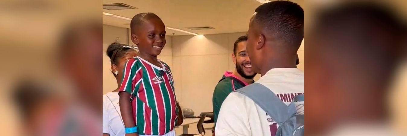 El niño es una sensación en Brasil. / FOTO: FLUMINENSE