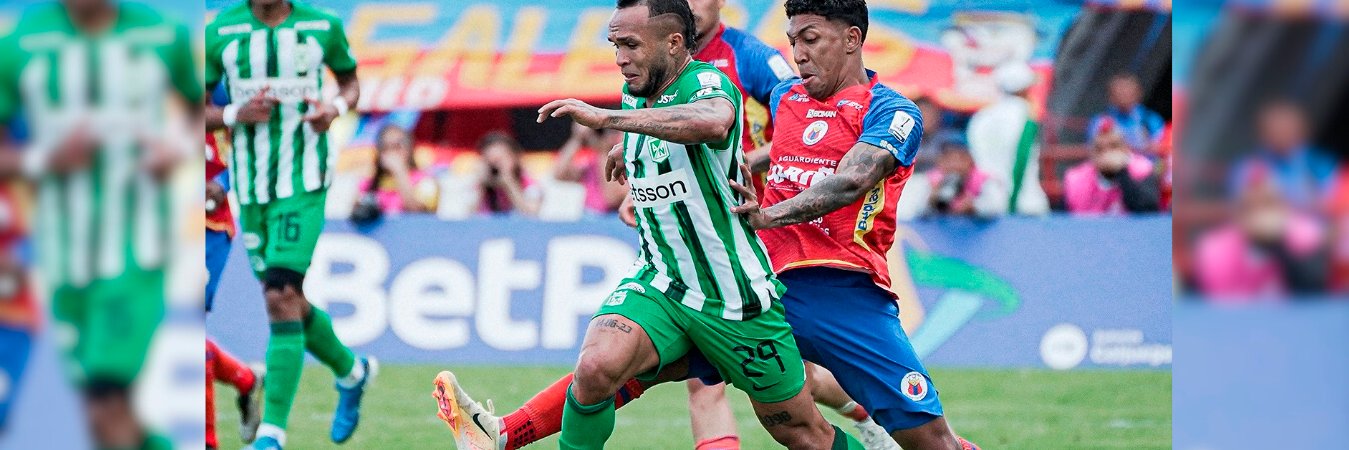 Atlético Nacional recibirá a Deportivo Pasto a quien venció en el estadio Departamental Libertad. /FOTO: ATLÉTICO NACIONAL 