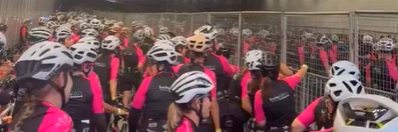 Los participantes aprovecharon la espera para mostrar su descontento con el gobierno. / FOTO: CAPTURA DE PANTALLA