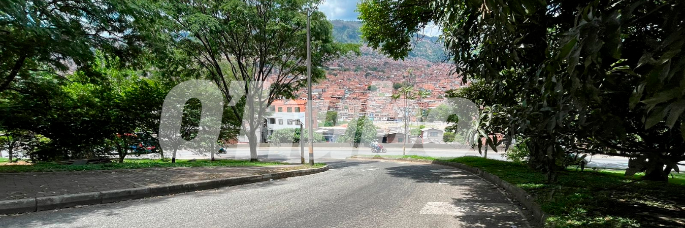 En esta zona patrullaban los policías cuando vieron el embolsado. /FOTO: ANDRÉS FELIPE OSORIO GARCÍA