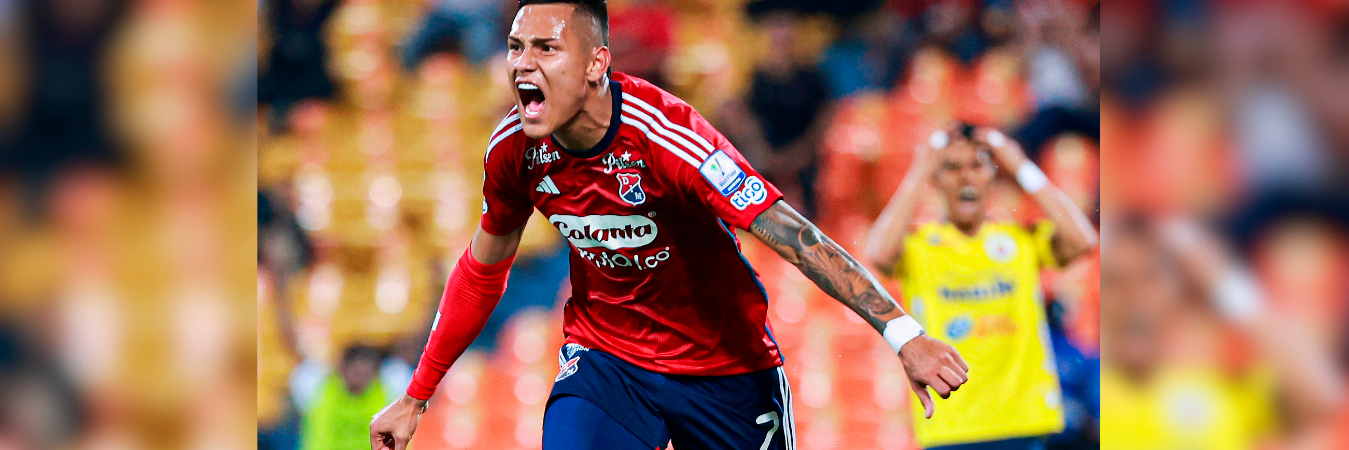 Jaime Peralta jugador de Independiente Medellín. /FOTO: MANUEL SALDARRIAGA