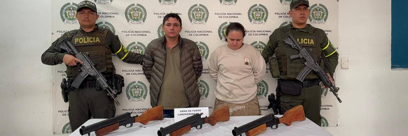 Los cogieron con tres lanzagranadas en la vía Tarazá - Yarumal 