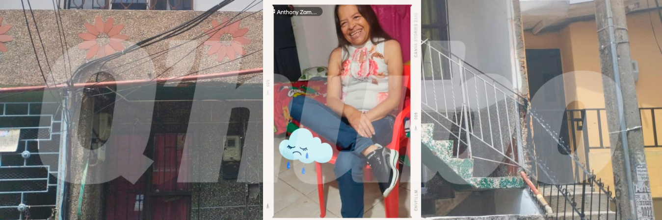 La mujer se quemó gran parte del cuerpo con una olla de agua hirviendo. / FOTO: ANDRÉS GARCÍA Y CORTESÍA