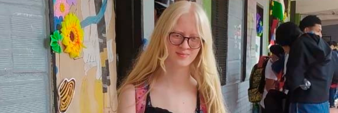 Valentina Morales es estudiante del grado décimo en la I.E. Gilberto Avendaño. /FOTO: CORTESÍA.