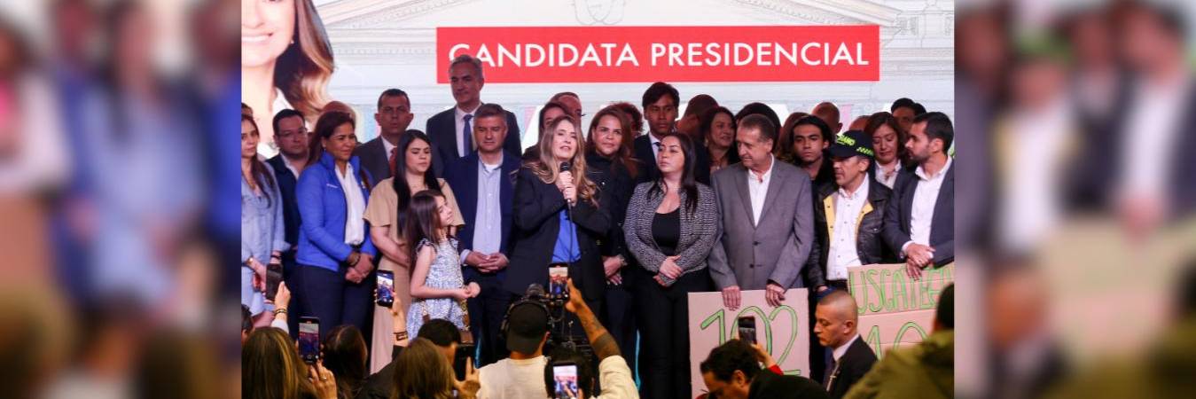 Paloma Valencia elegida candidata del Centro Democrático. FOTO: COLPRENSA