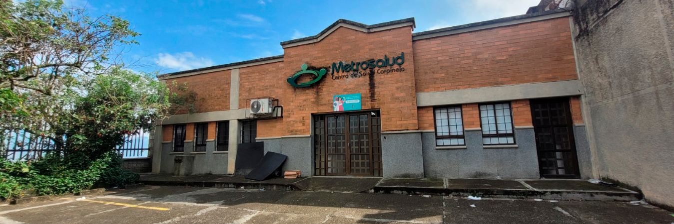 Con estas intervenciones se busca que el centro de salud de Carpinelo perdure en el tiempo. /FOTO: ALCALDÍA DE MEDELLÍN