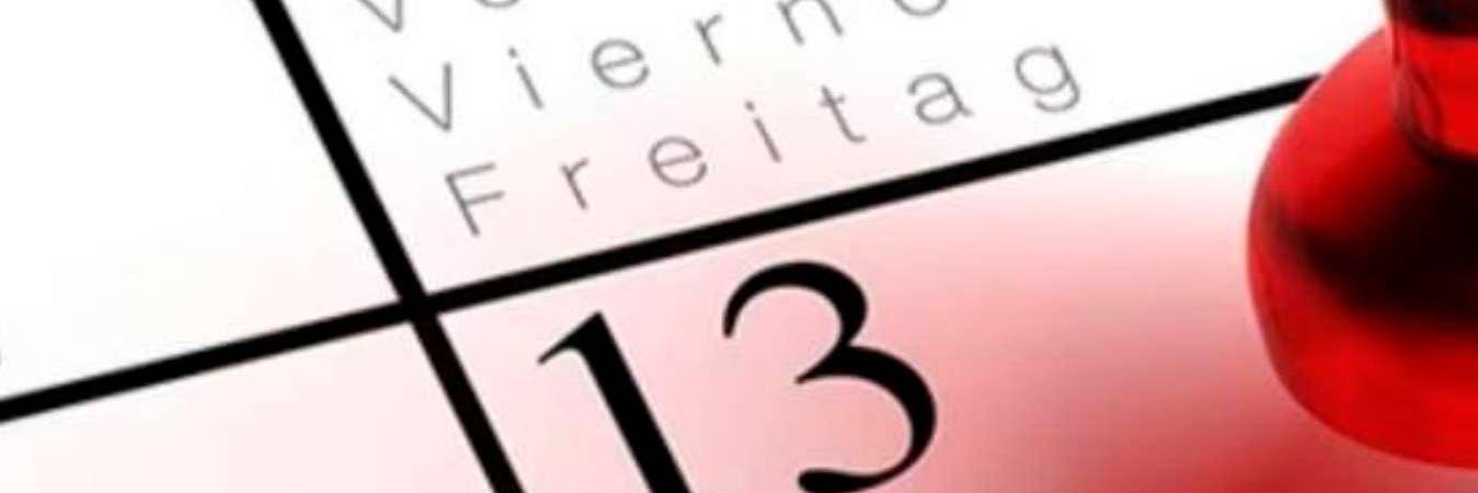 Los mitos sobre el 13 son innumerables. FOTO: GETTY