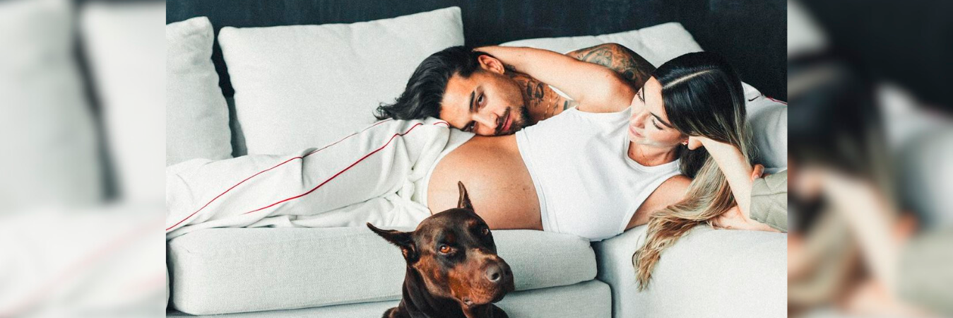 Maluma compartió esta foto un día antes del nacimiento de París. /FOTO: INSTAGRAM @maluma