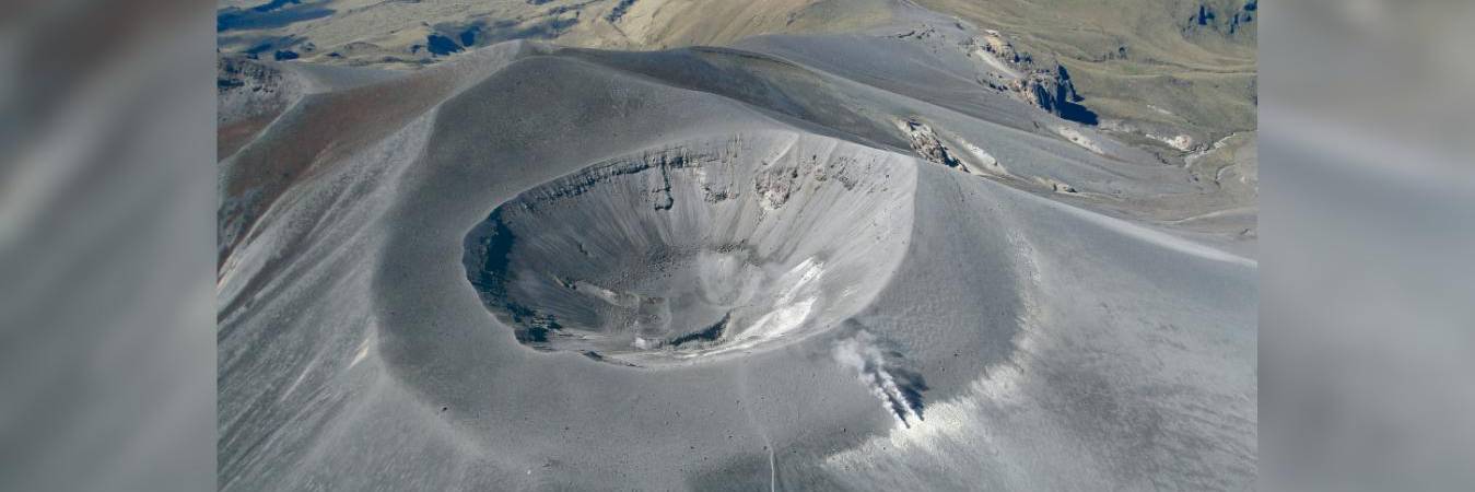 Volcán Puracé. FOTO: SERVICIO GEOLÓGICO COLOMBIANO 