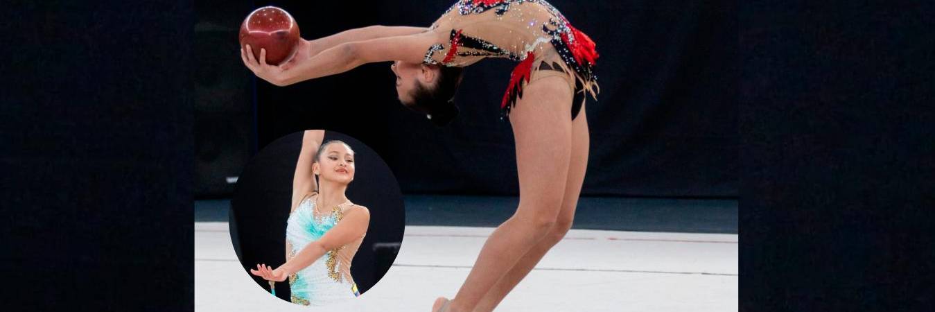 La deportista lleva 10 años practicando la gimnasia rítmica. / FOTO: CORTESÍA.