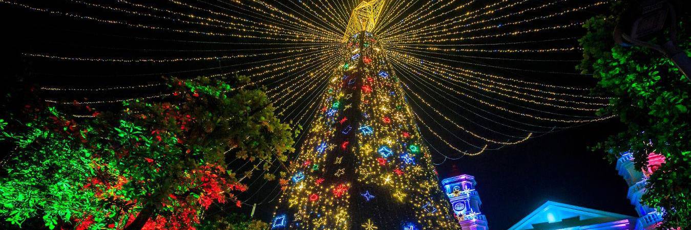 Este viernes 21 de noviembre arrancará oficialmente la temporada navideña en Envigado. FOTO: ANDRÉS CAMILO SUÁREZ ECHEVERRY