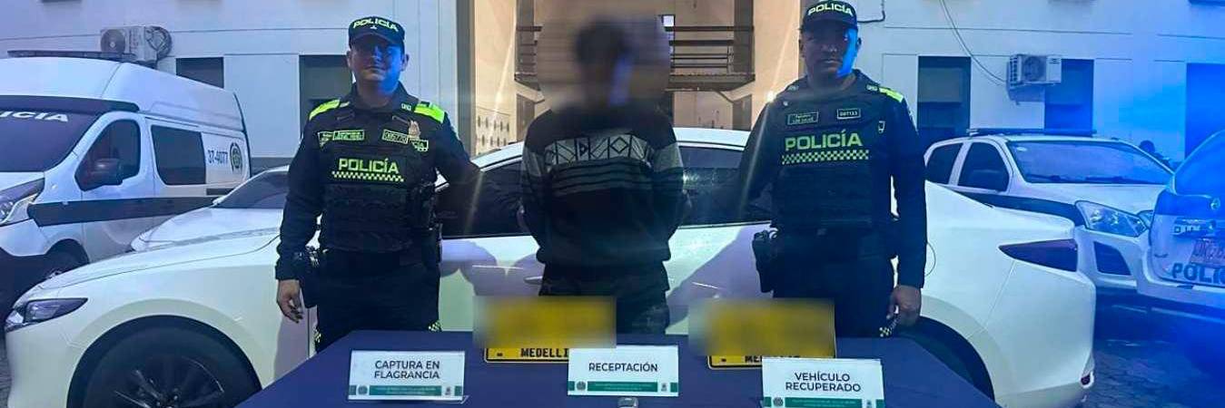 Las autoridades aprovecharon el sistema de cámaras para capturar a los presuntos ladrones. /FOTO: POLICÍA NACIONAL
