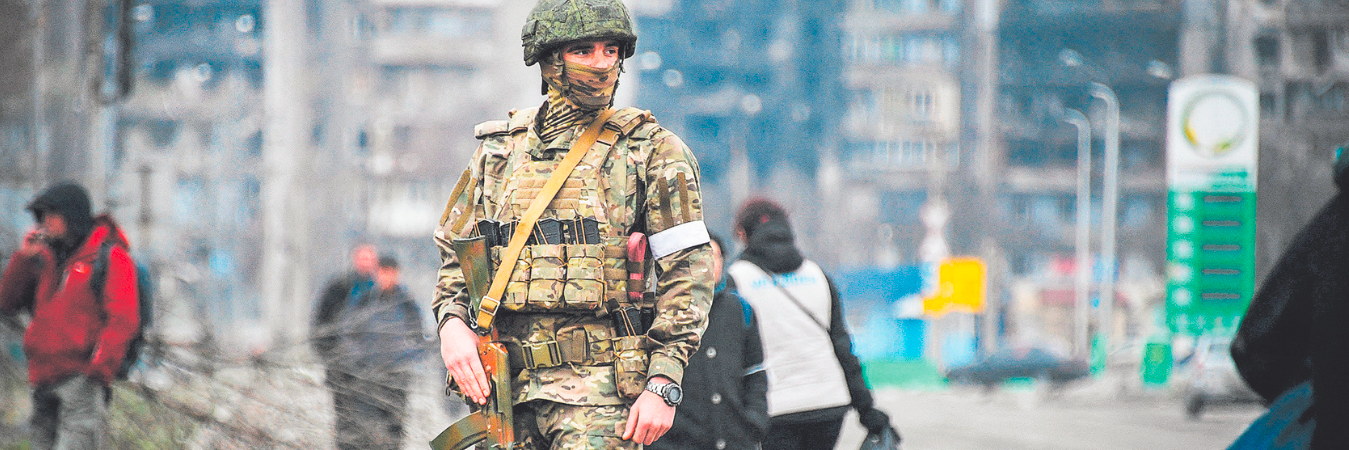 Las agencias de inteligencia rusa dijeron que Estados Unidos usará condenados como soldados. / FOTO: ALEXANDER NEMENOV / AFP