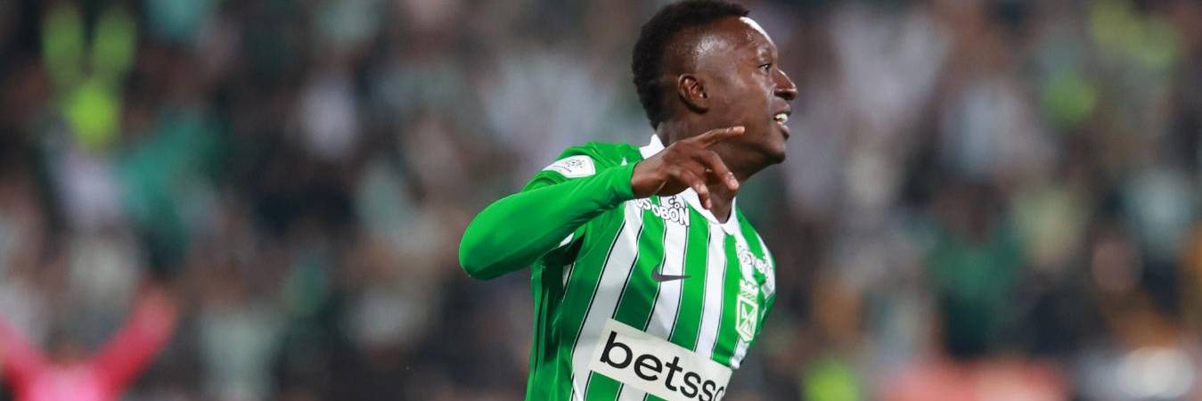 Marlos Moreno, delantero de Atlético Nacional. FOTO: MANUEL SALDARRIAGA