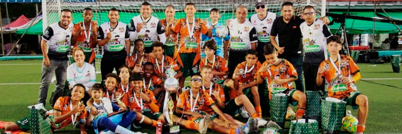 En las últimas 3 ediciones, Envigado se ha quedado con el primer puesto en el Babyfútbol másculino. /FOTO: ENVIGADO FC 