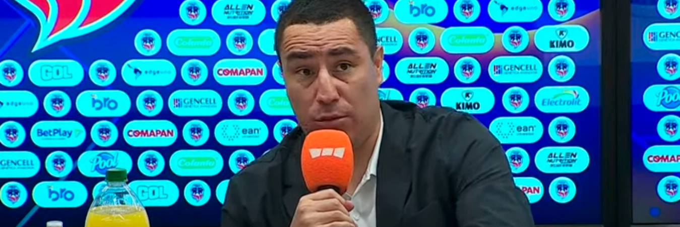 Efraín Juárez, director técnico de Atlético Nacional. /FOTO: TOMADA DE VIDEO 