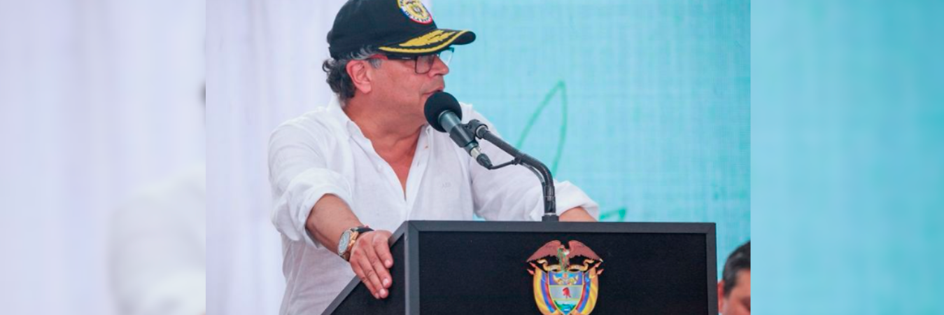 Gustavo Petro, Presidente de Colombia. /FOTO: INSTAGRAM @gustavopetrourrego