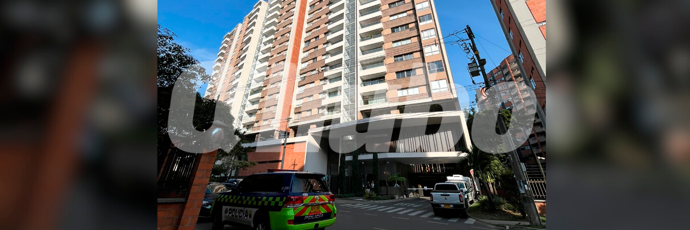 En esta unidad residencial fue asesinada la pareja de esposos en Envigado. /FOTO: ANDRÉS FELIPE OSORIO GARCÍA 