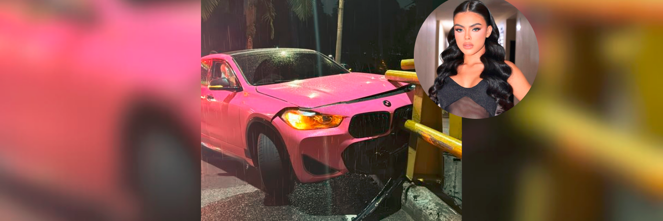 La influenciadora estuvo en el accidente en Las Palmas. / FOTO: @OFICIAL_MAV