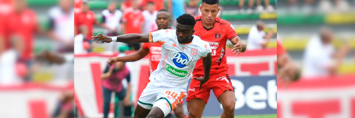 Envigado venía de caer ante Santa Fe en el estadio Polideportivo Sur. /FOTO: DIMAYOR 