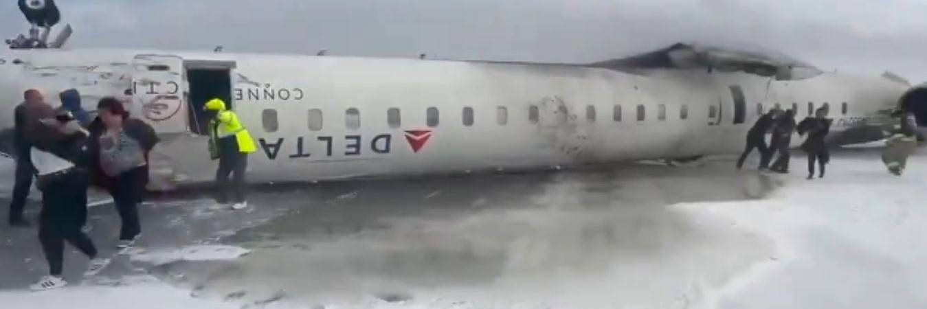 Las autoridades ya están ayudando a las víctimas que necesitan ser trasladadas a centros de salud. / FOTO: CAPTURA DE PANTALLA