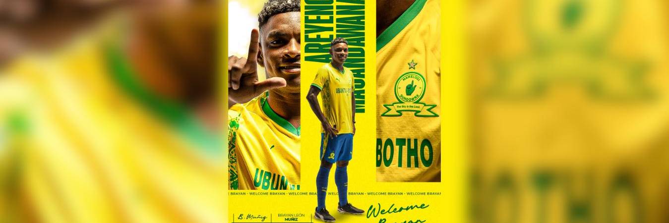 Brayan León es nuevo jugador del Mamelodi Sundowns. FOTO: @MASANDAWANA