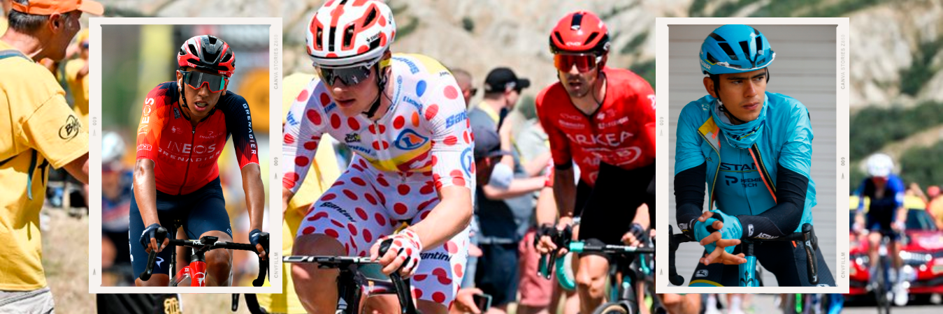 Los colombianos buscan ganar las etapas de la carrera. /FOTO: TOUR DE FRANCIA