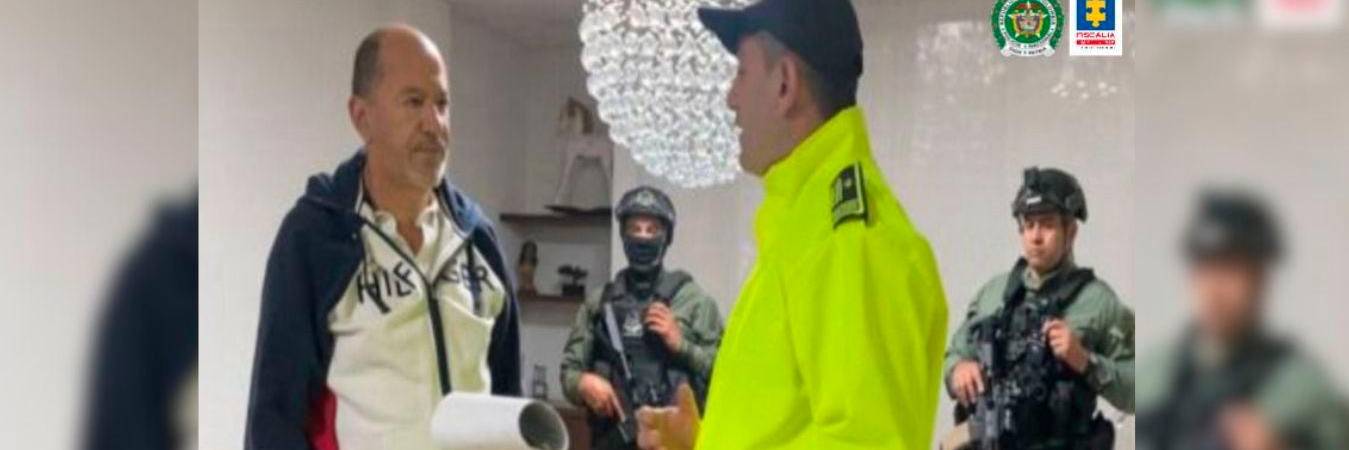 Él es León Darío Peláez Trujillo, alias el Flaco, quien fue enviado a la cárcel. /FOTO: FISCALÍA 