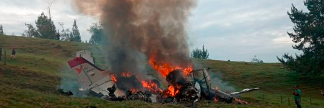 El avión viajaba de Montería a Medellín. / FOTO: TOMADA DE LA WEB