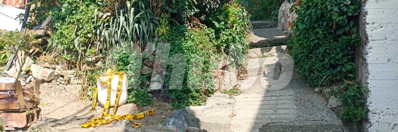 En este lugar cayó muerto Álex Manuel Hurtado López. /FOTO: ALEJANDRA MORALES RÍOS