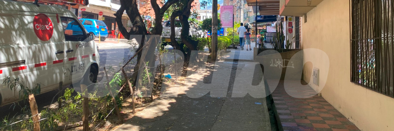 Esta la carrera 57A con la calle 23A del barrio Cabañitas, donde ocurrió el ataque. /FOTO: ANDRÉS FELIPE OSORIO