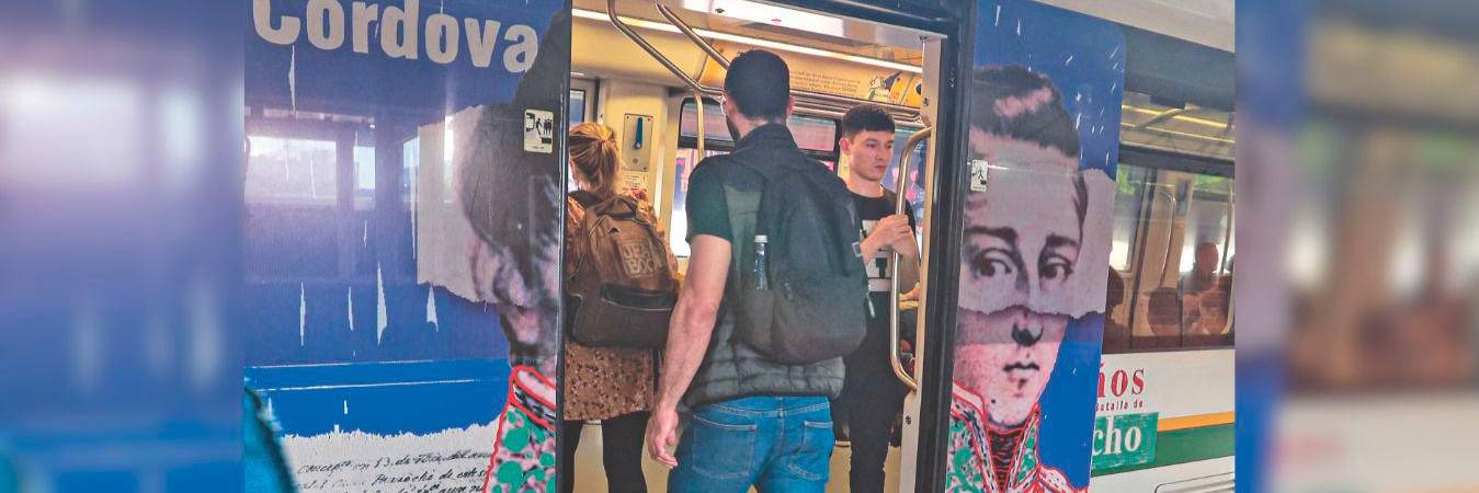 La Cultura Metro nació con la idea de fomentar el buen comportamiento en estaciones y trenes. /FOTO: CAMILO SUÁREZ