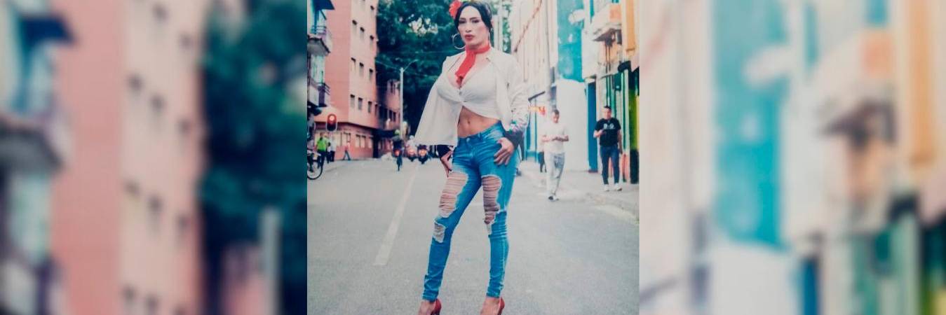 Charloth, una mujer trans venezolana, se encontró con un fuerte panorama en Medellín. /FOTO: CORTESÍA CHARLOTH