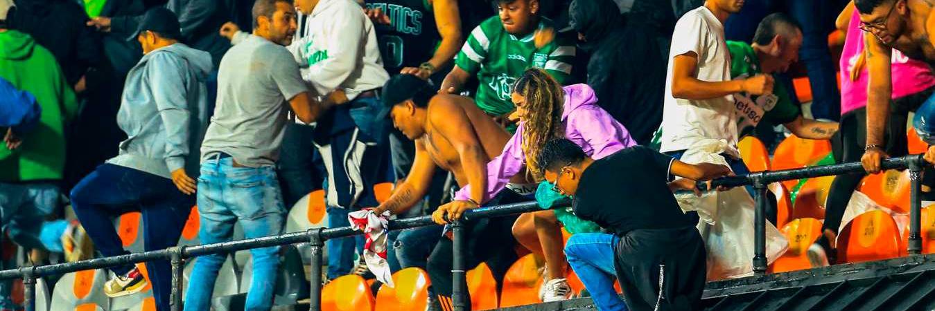 Luego de las discusiones presentes en el estadio, exdirigentes deportivos opinaron sobre lo que pasó y cómo debería responder la ciudad. / FOTO: Q’HUBO MEDELLÍN