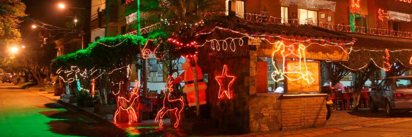 Las autoridades premiarán a las cuadras más decoradas. / FOTO: ARCHIVO