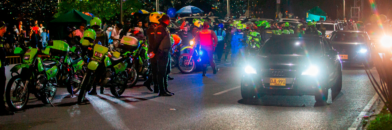 De acuerdo con las autoridades, el operativo se realizó con el fin de fortalecer la seguridad. /FOTO: ESNEYDER GUTIÉRREZ CARDONA