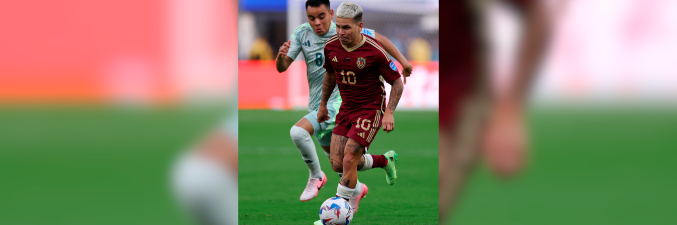 El equipo vinotinto supo responder a los ataques de los mexicanos. / FOTO: COPA AMÉRICA