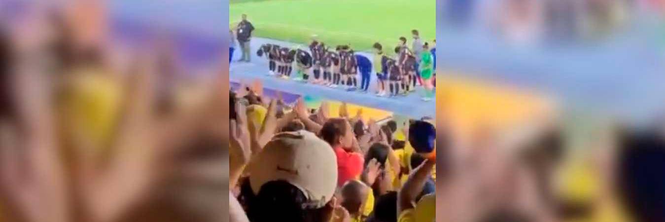 El equipo agradeció a la hinchada y a la Selección Colombia. / FOTO: CAPTURA DE PANTALLA
