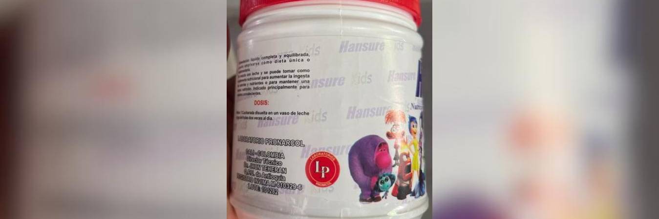 Así se ve el producto que se comercializa de manera ilegal. FOTO: CORTESÍA INVIMA