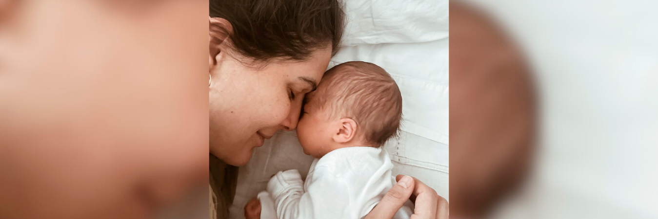 Isidro nació a finales de julio y la familia aprovechó estos días para adaptarse a su nueva vida. / FOTO: @TOYAMONTOYA