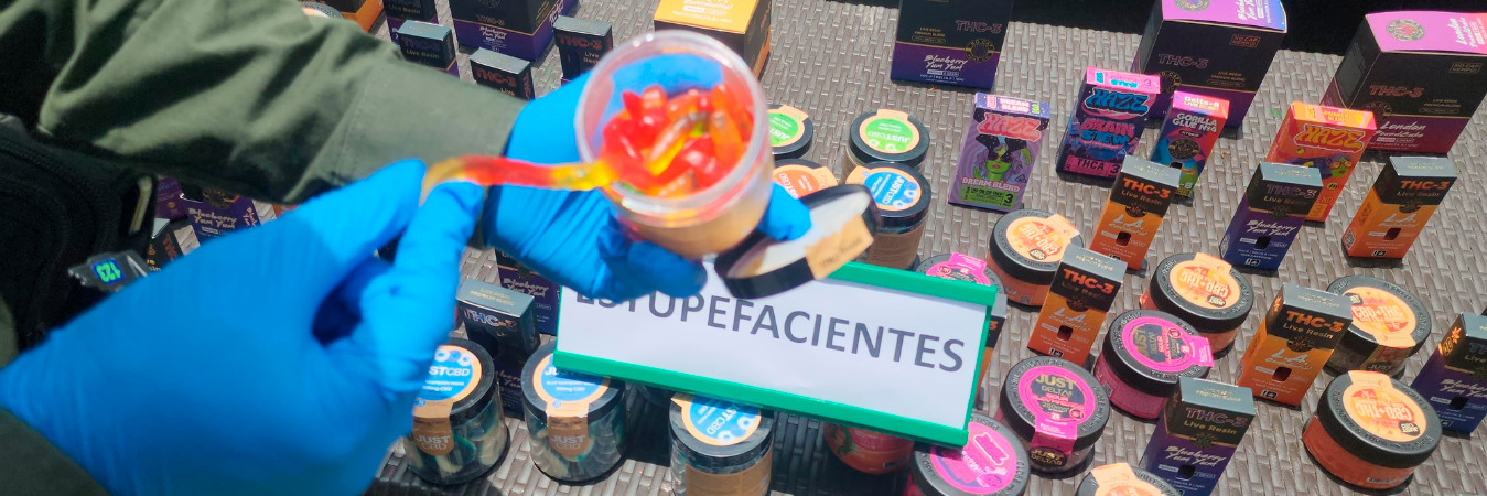 Estos eran algunos de los productos. /FOTOS: CORTESÍA