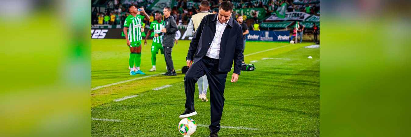 El técnico podrá dirigir en la final frente al América de Cali. /FOTO: MANUEL SALDARRIAGA