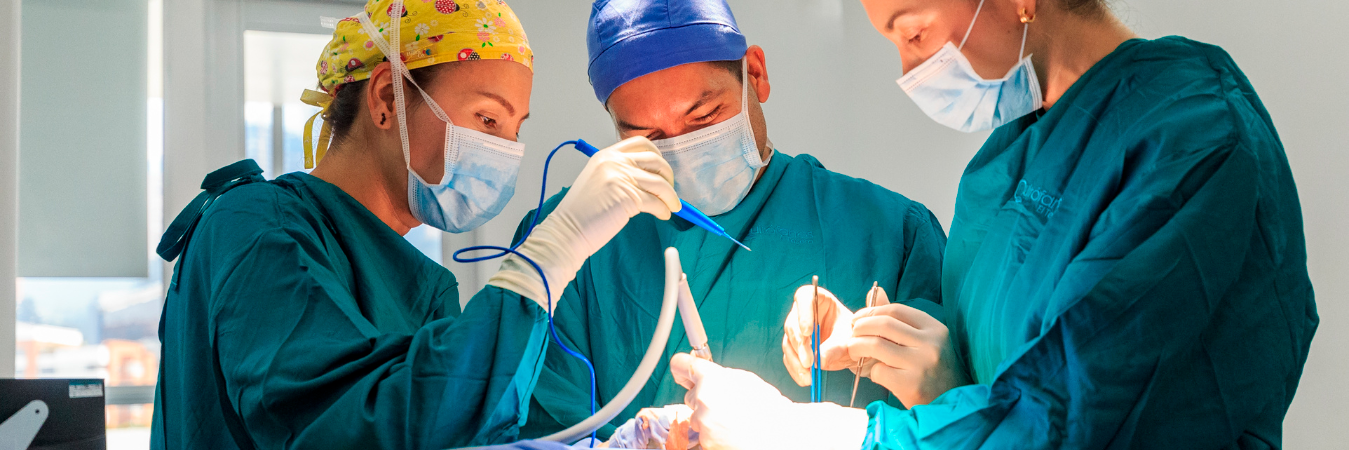 La cirugía busca ayudar a niños de escasos recursos. / FOTO: ANDRÉS CAMILO SUÁREZ