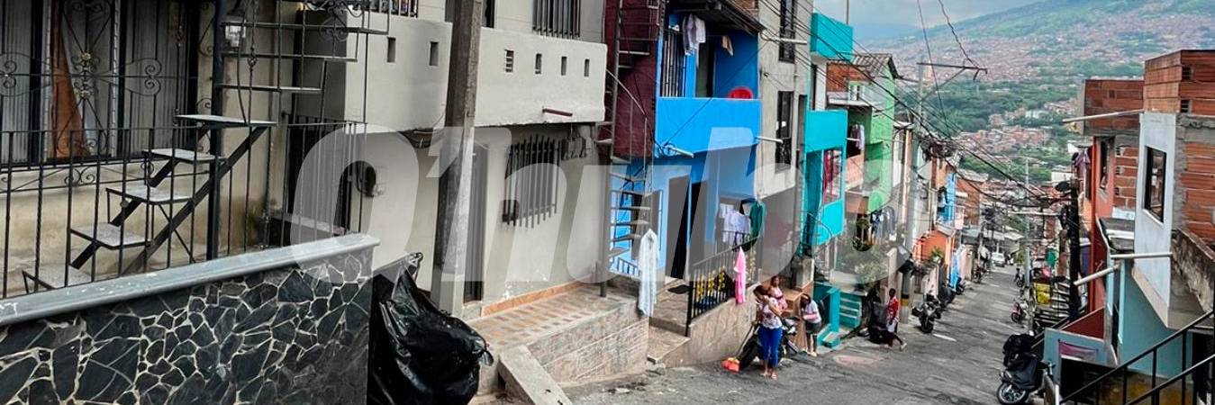 En esta cuadra del barrio Villa del Socorro ocurrieron los hechos. /FOTO: ANDRÉS FELIPE OSORIO GARCÍA