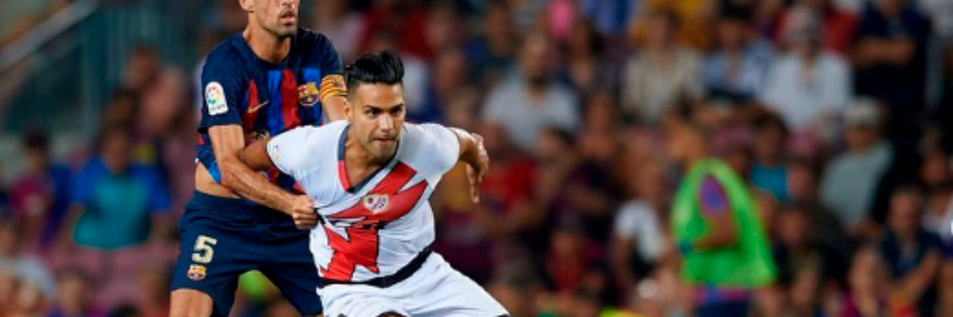 Radamel Falcao García en el Rayo Vallecano. /FOTO: INSTAGRAM @falcao